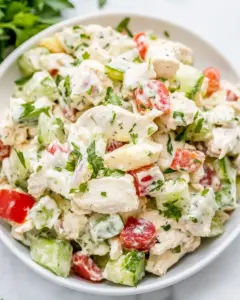 Creamy Keto Chicken Salad
