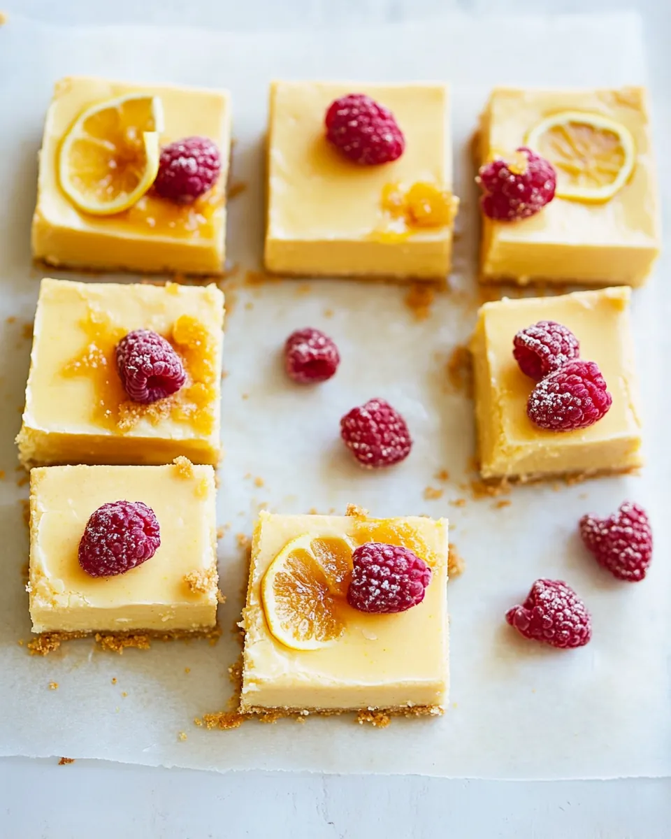 Creamy Lemon Bars