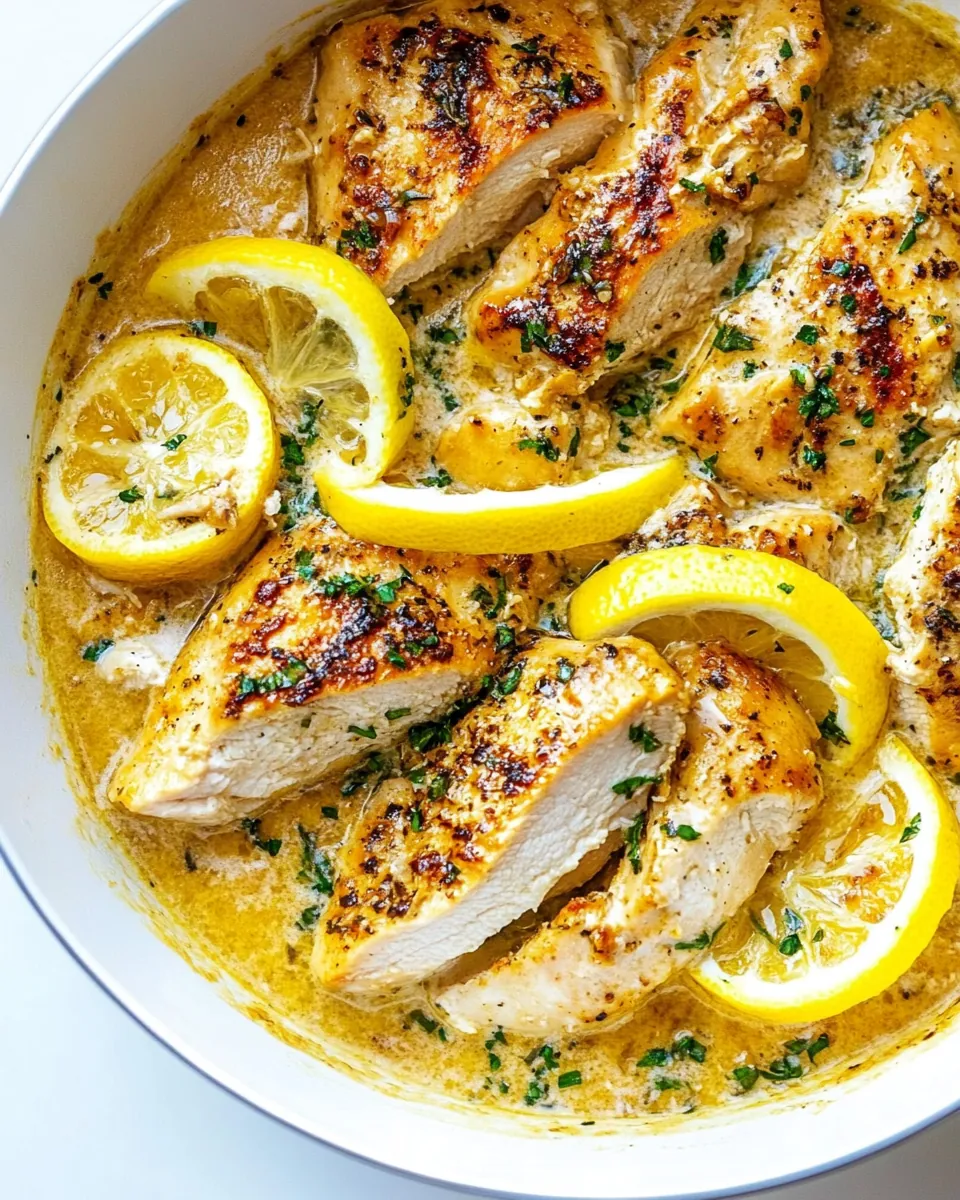 Creamy Lemon Chicken