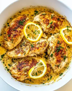 Creamy Lemon Chicken