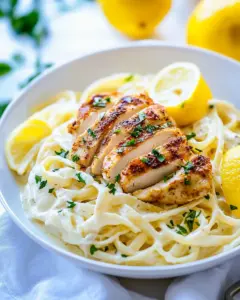 Creamy Lemon Chicken Pasta