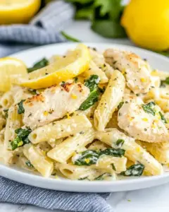 Creamy Lemon Chicken Pasta