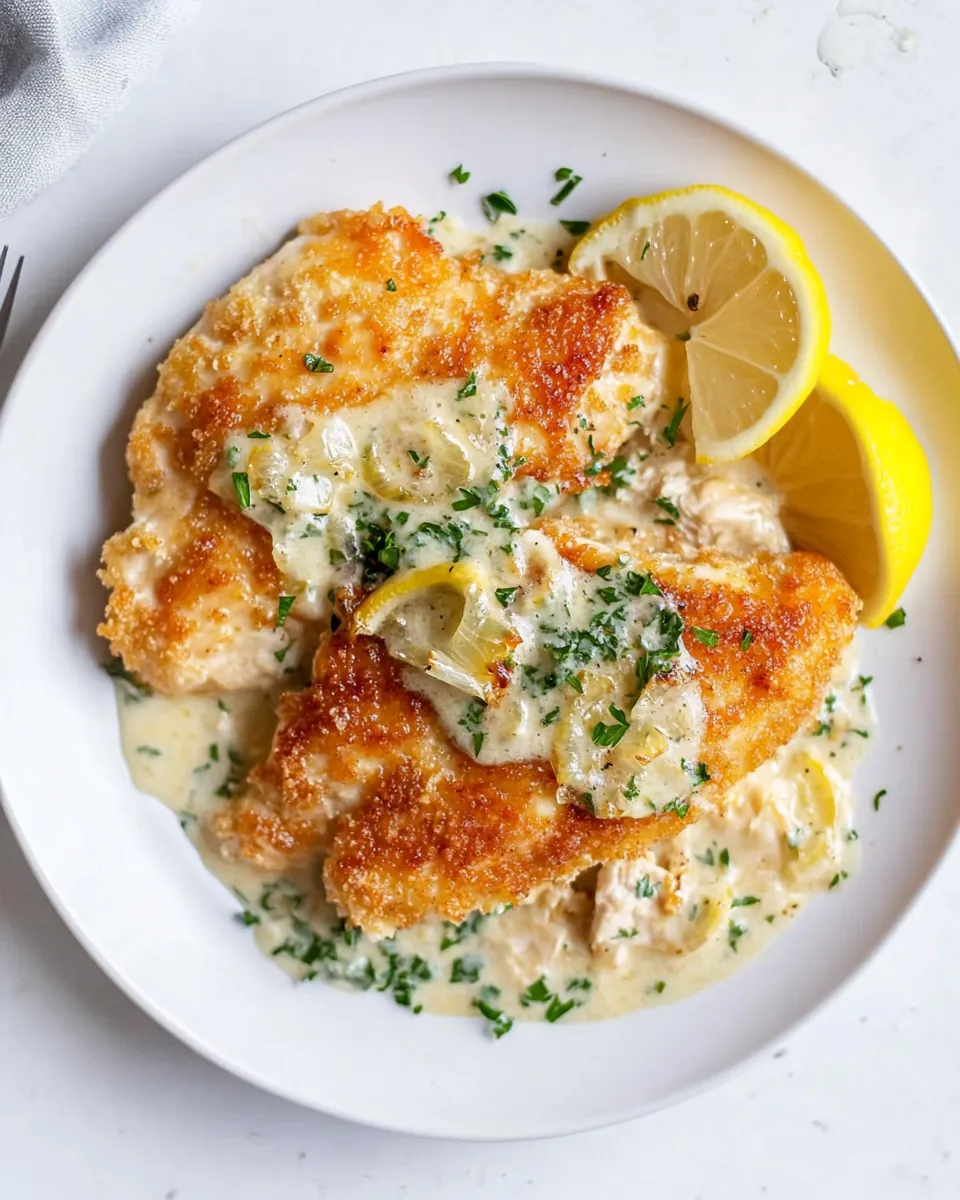 Creamy Lemon Chicken Piccata