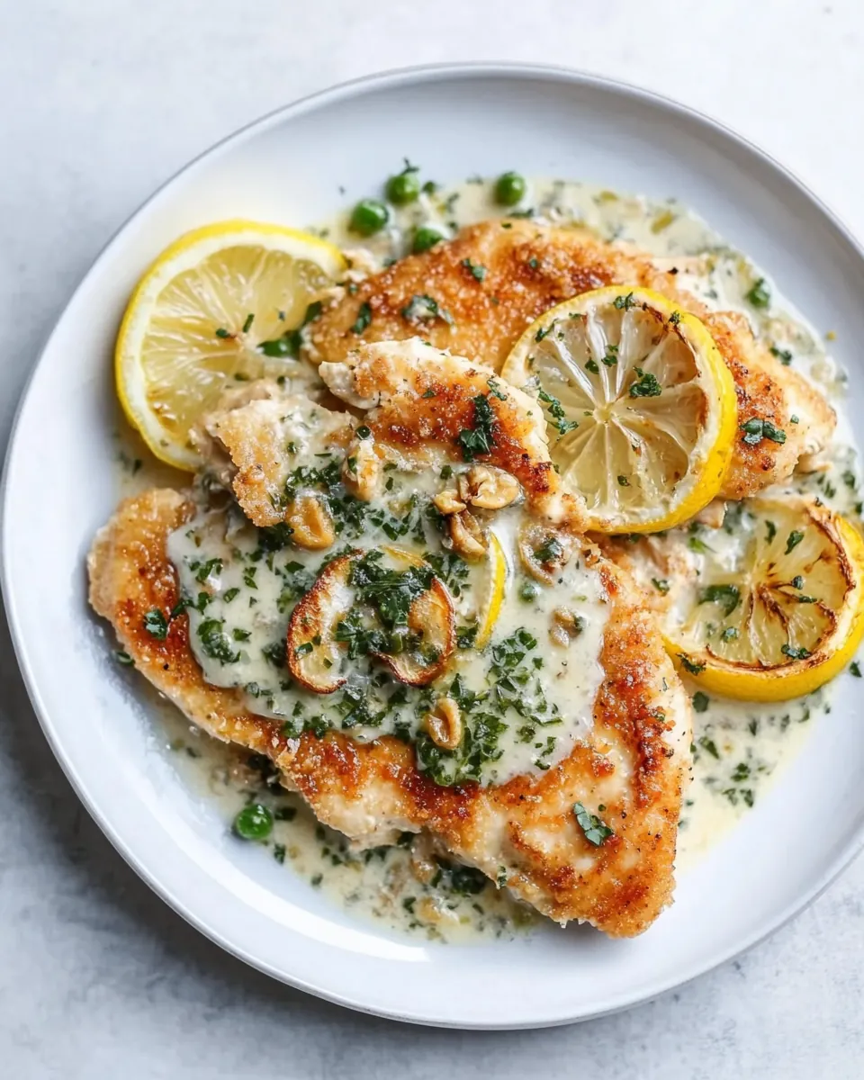 Creamy Lemon Chicken Piccata