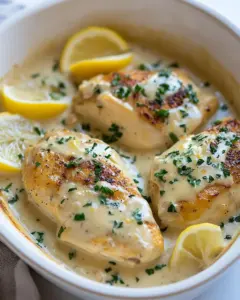 Creamy Lemon Romano Chicken