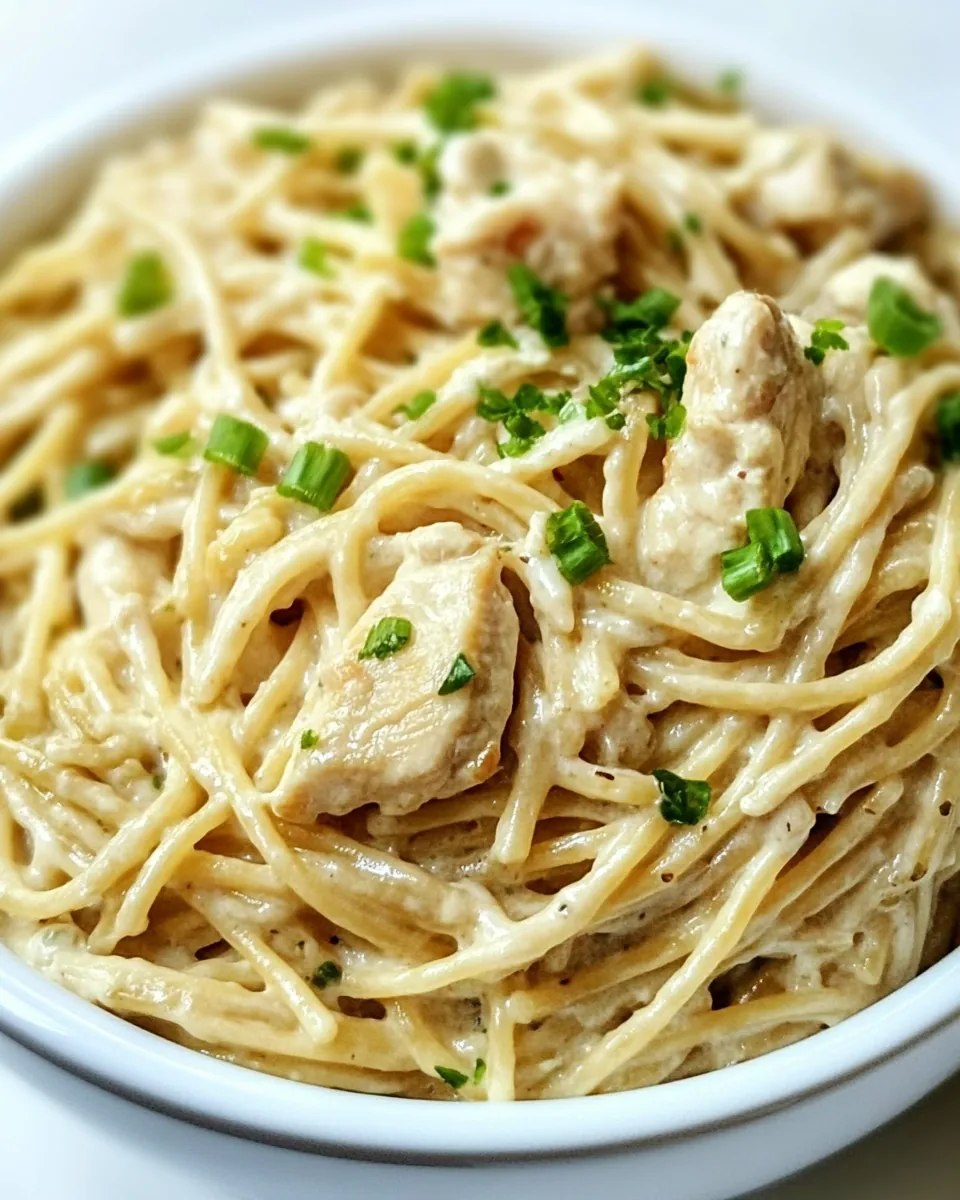 Creamy Miso Chicken Pasta