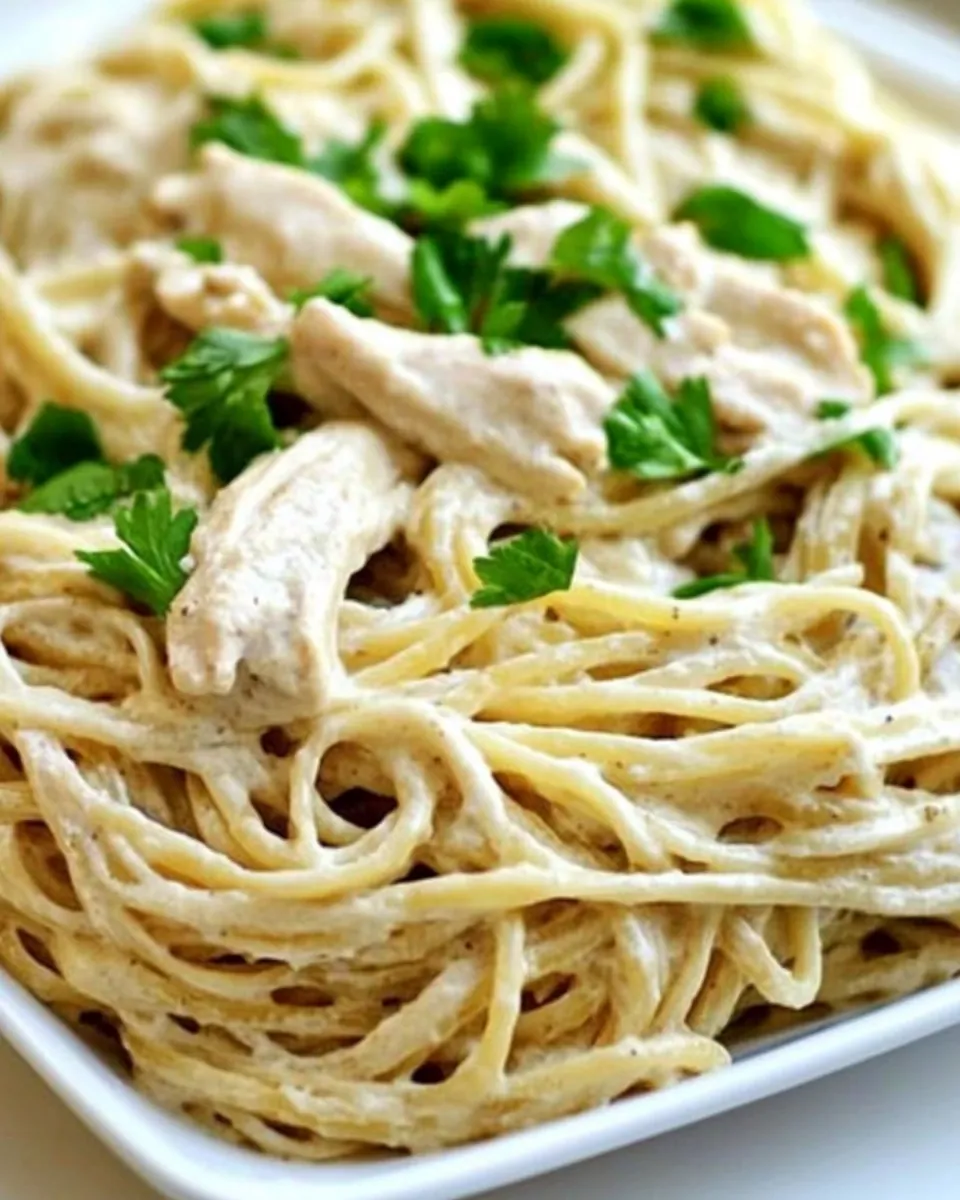 Creamy Miso Chicken Pasta