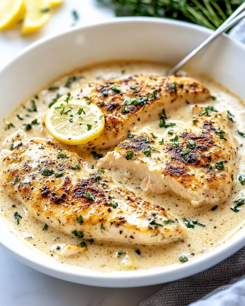 Creamy Parmesan Chicken