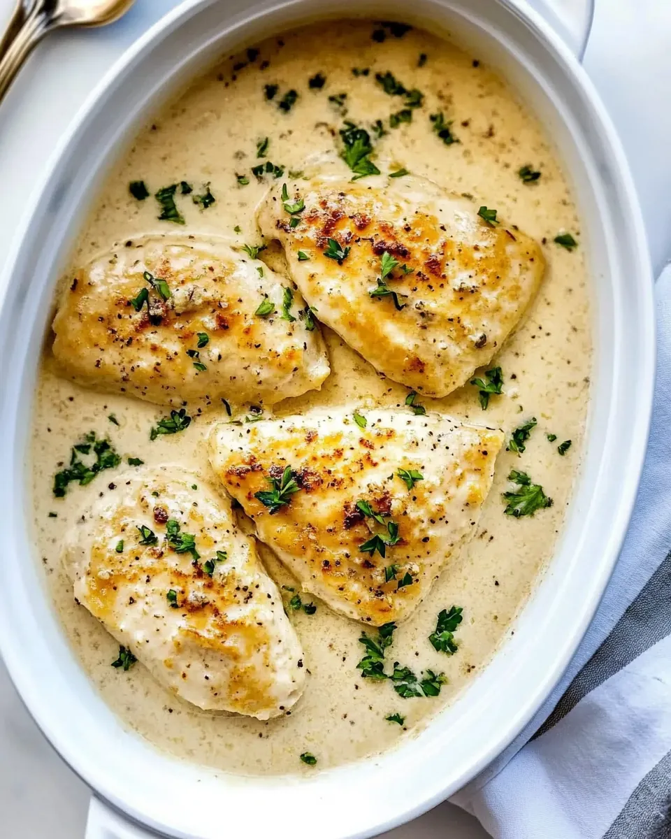 Creamy Parmesan Chicken