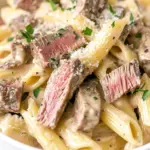 Creamy Prime Rib Pasta