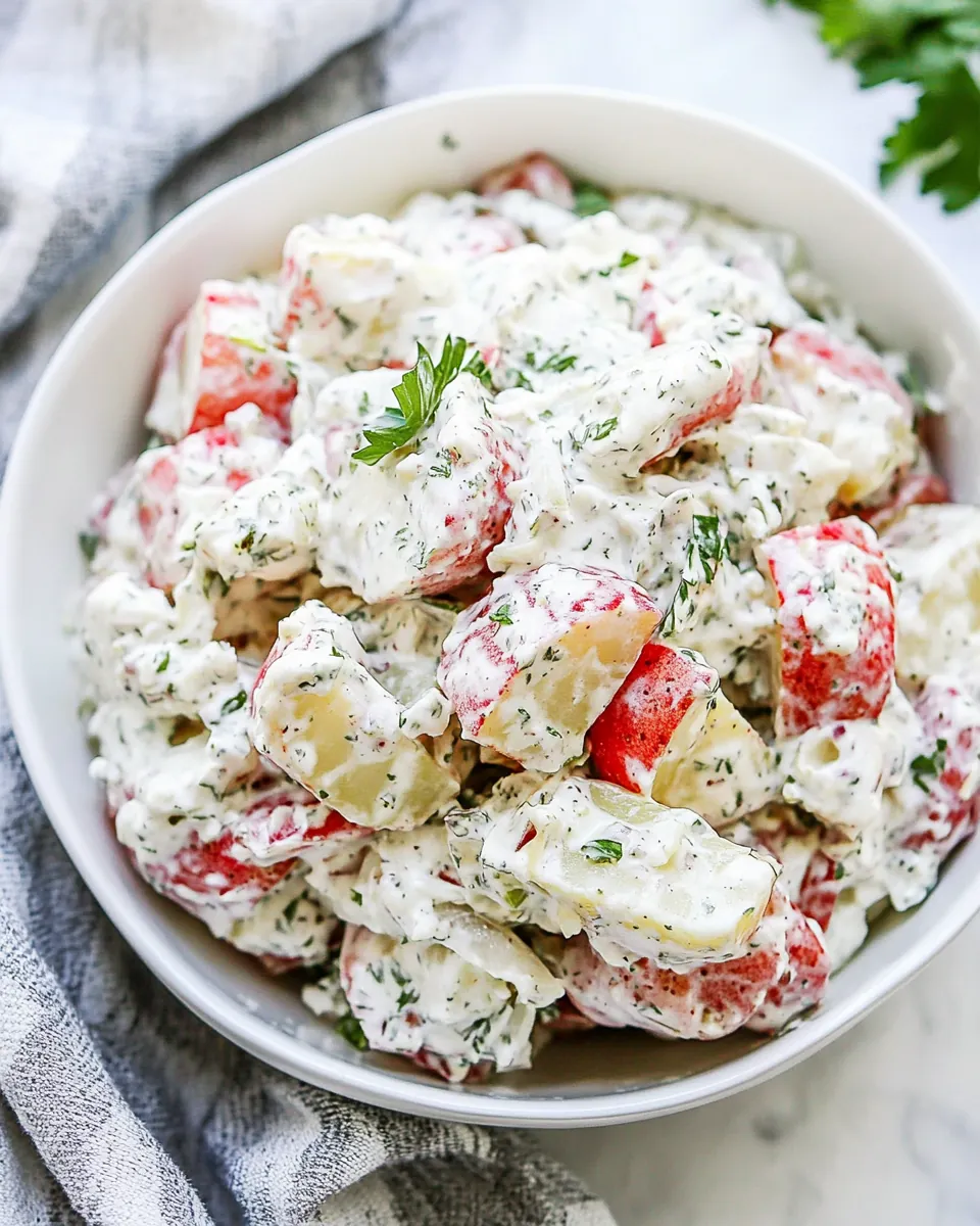 Creamy Red Potato Salad