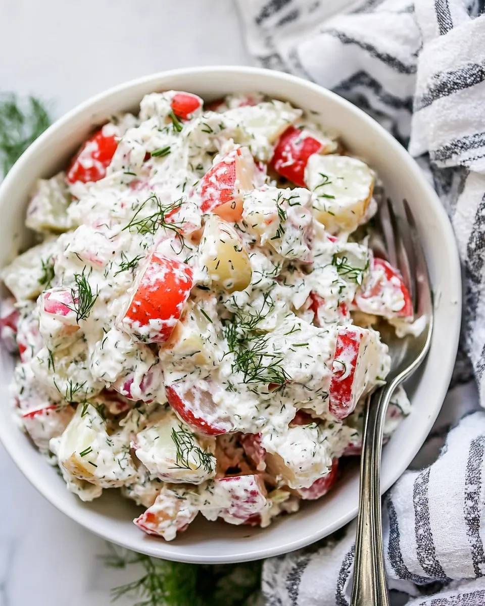 Creamy Red Potato Salad