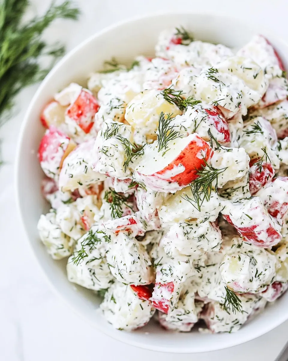 Creamy Red Potato Salad