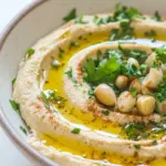 Creamy Roasted Garlic Hummus