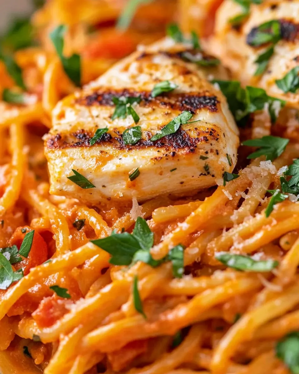 Creamy Roasted Red Pepper Pasta