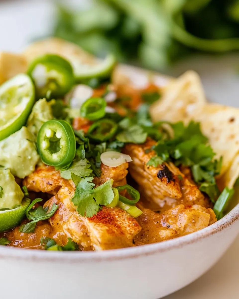 Creamy Taco Chicken