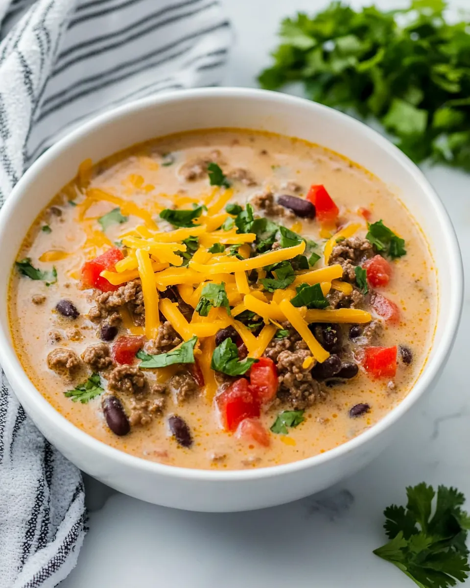 Creamy Taco Soup