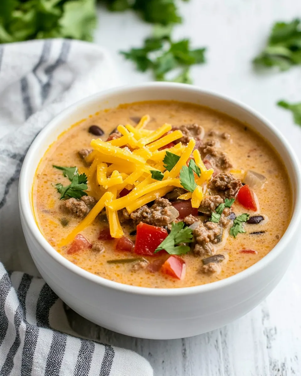 Creamy Taco Soup