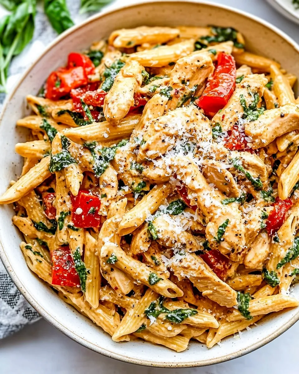 Creamy Tuscan Chicken Pasta
