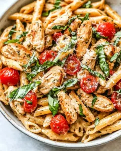 Creamy Tuscan Chicken Pasta