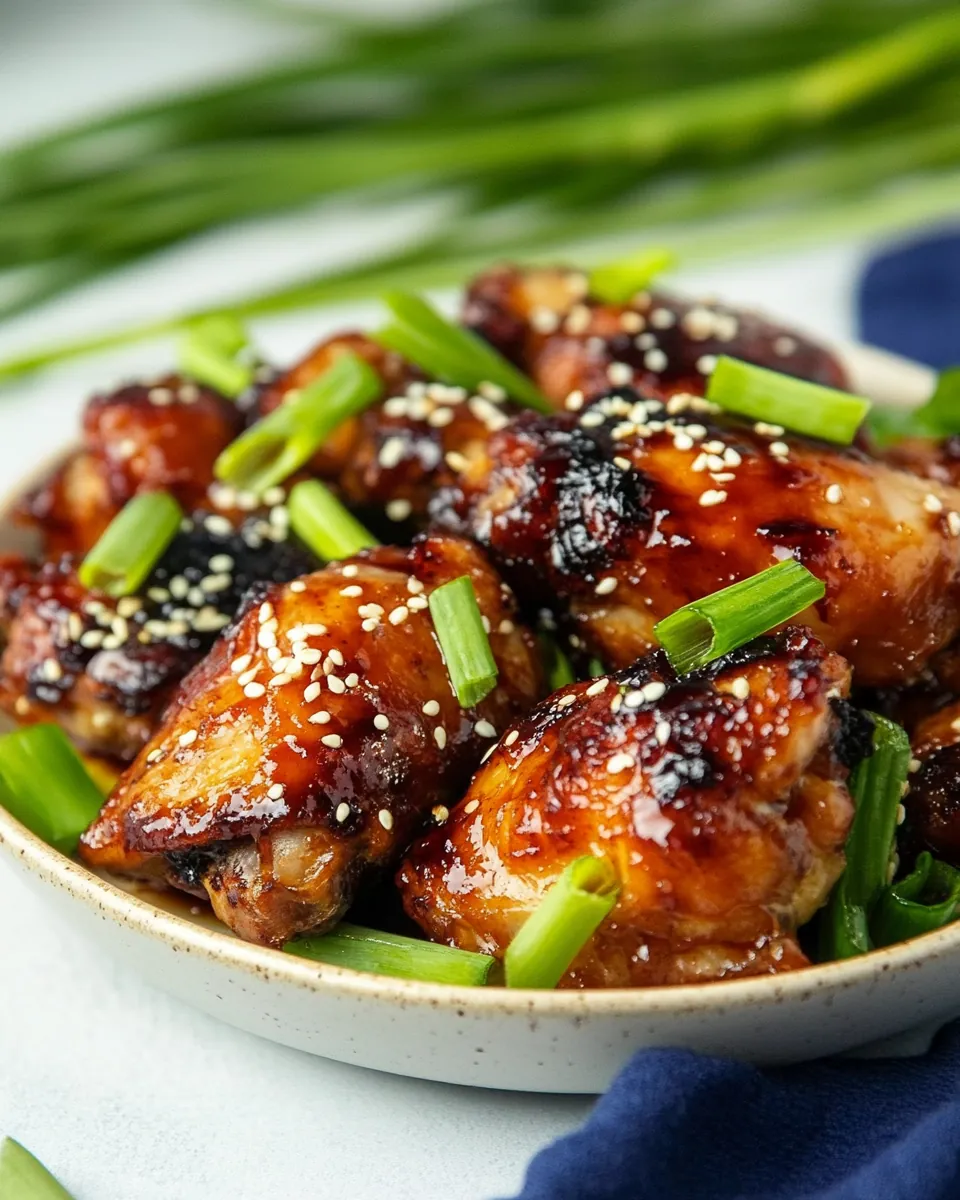 Crispy Air Fryer Asian Chicken Thighs