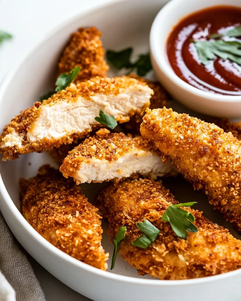 Crispy Air Fryer Chicken Tenders