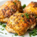 Crispy Air Fryer Chicken Thighs