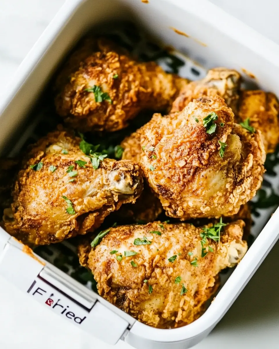 Crispy Air Fryer Fried Chicken