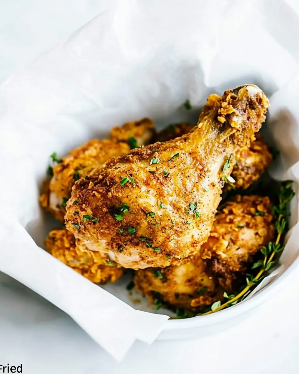 Crispy Air Fryer Fried Chicken
