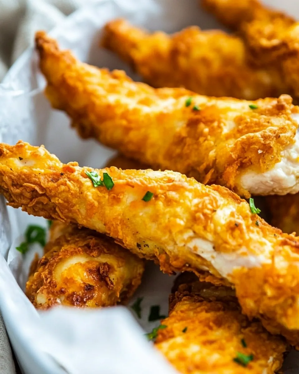 Crispy Baked Chicken Fingers
