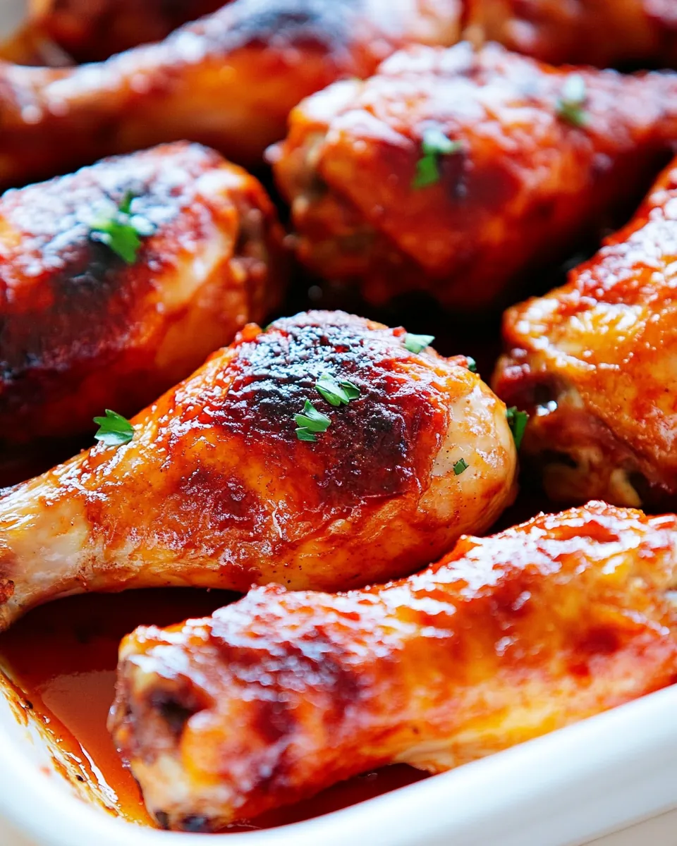 Crispy Baked Chicken Legs