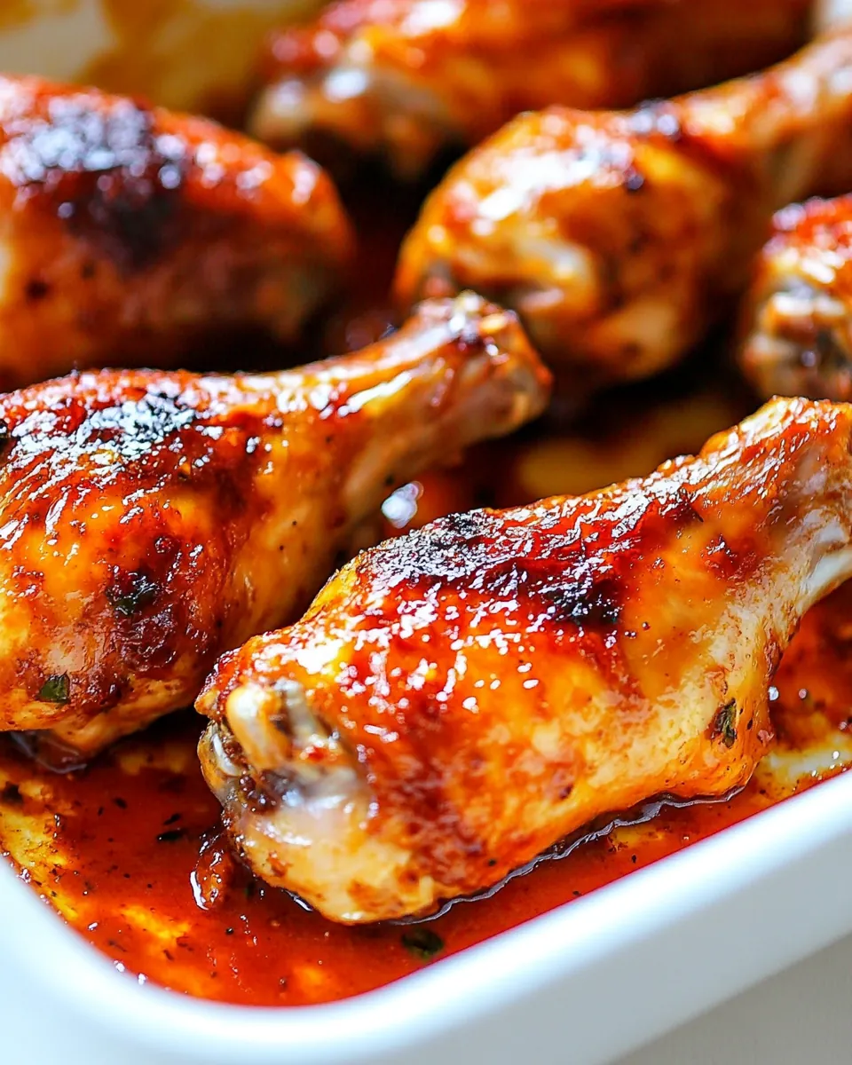 Crispy Baked Chicken Legs