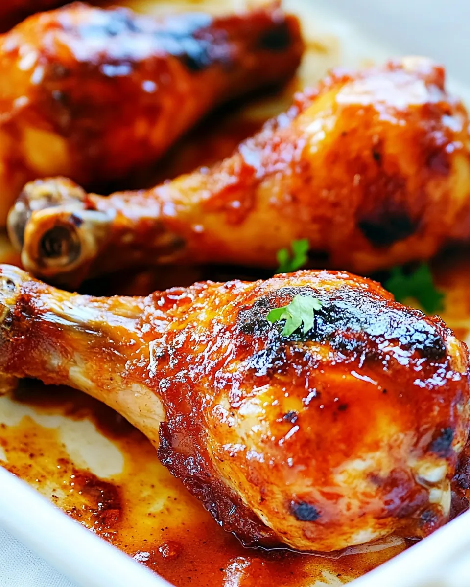 Crispy Baked Chicken Legs