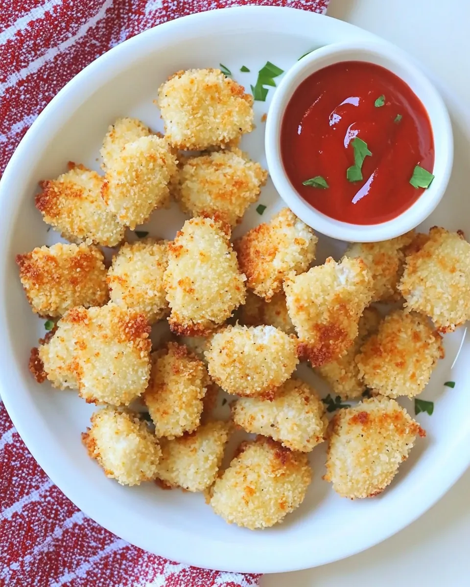 Crispy Baked Chicken Nuggets
