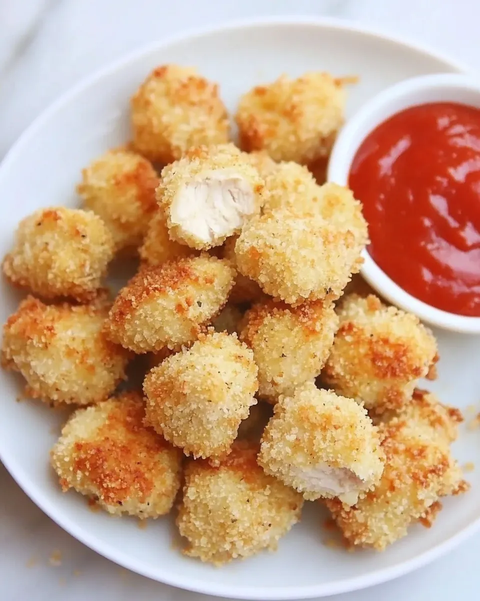 Crispy Baked Chicken Nuggets