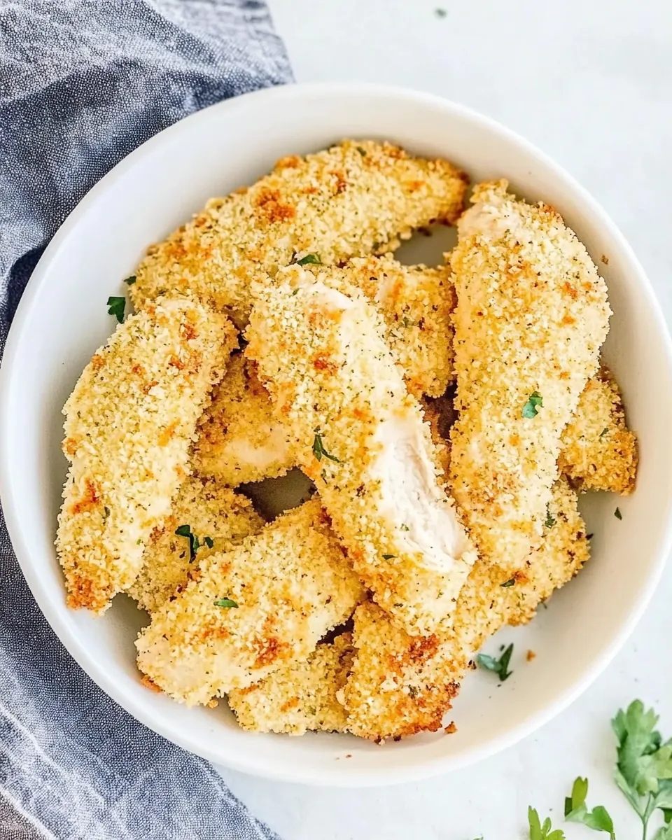 Crispy Baked Chicken Tenders