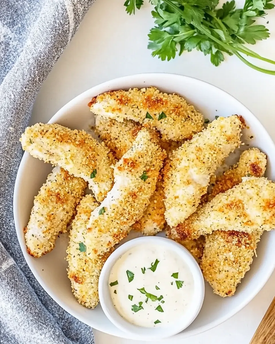Crispy Baked Chicken Tenders