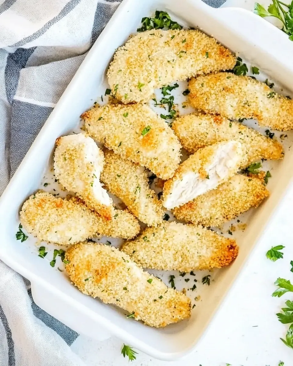 Crispy Baked Chicken Tenders