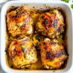 Crispy Baked Chicken Thighs