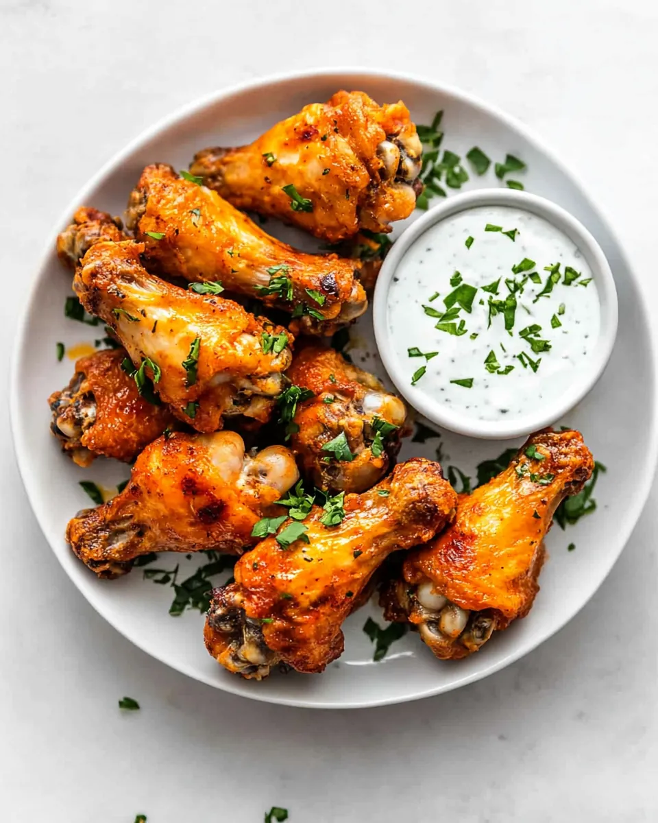Crispy Baked Chicken Wings