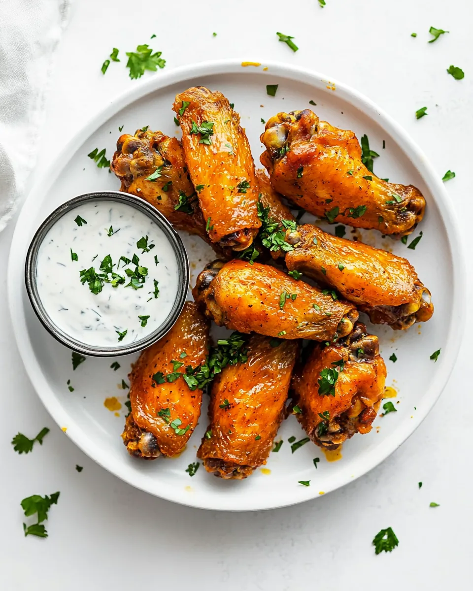 Crispy Baked Chicken Wings