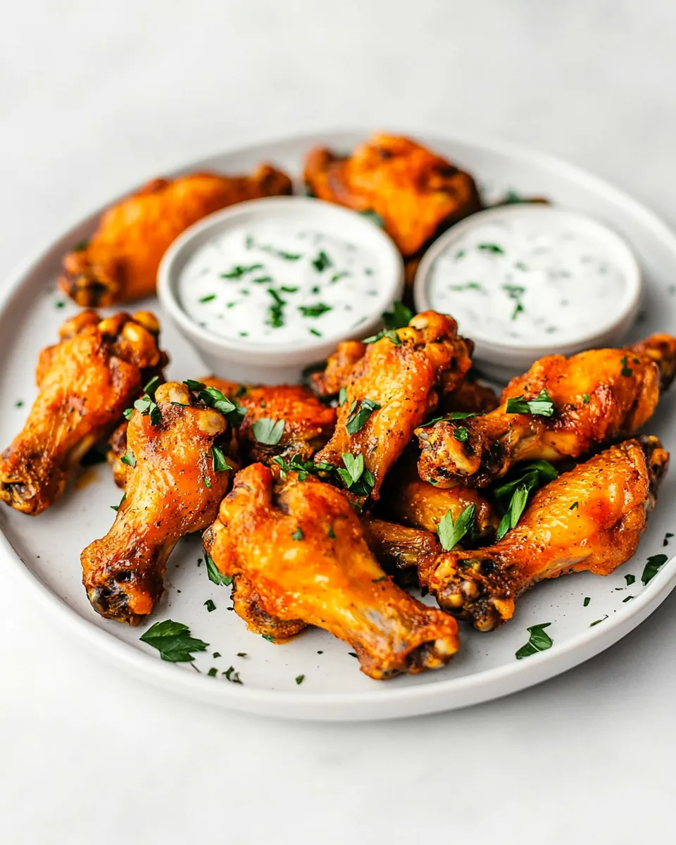 Crispy Baked Chicken Wings
