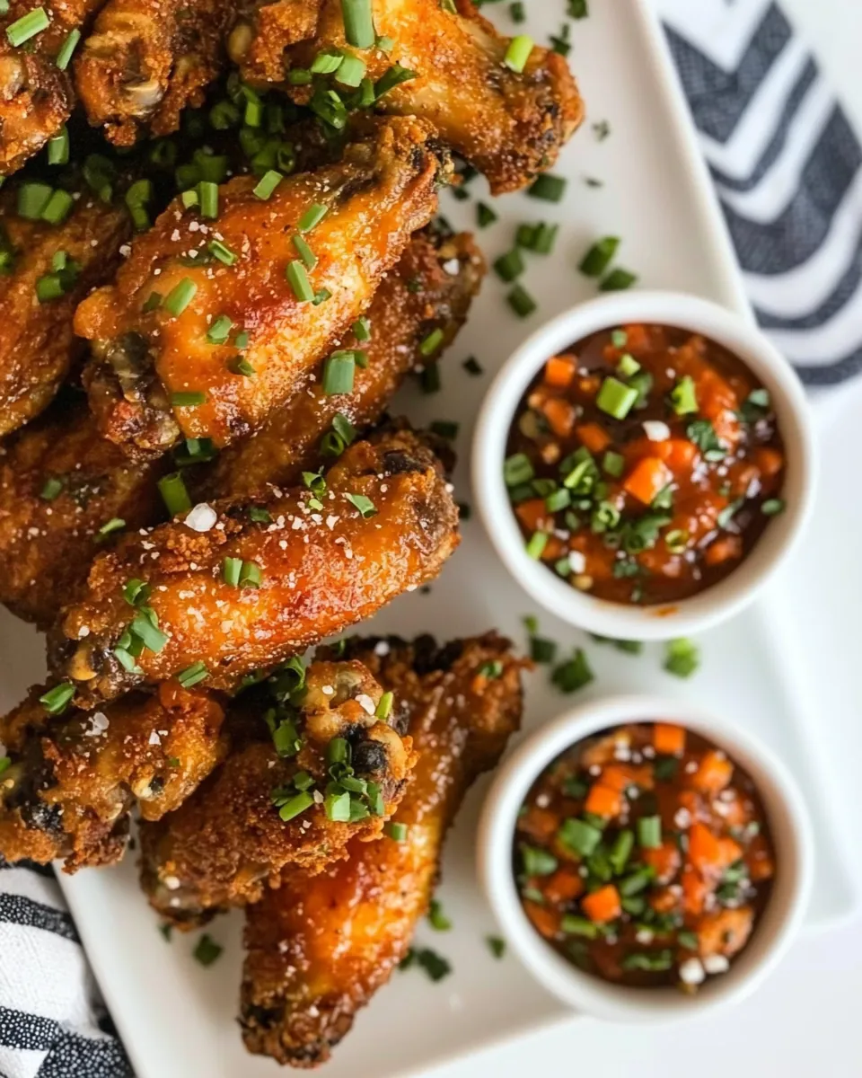 Crispy Baked Chicken Wings