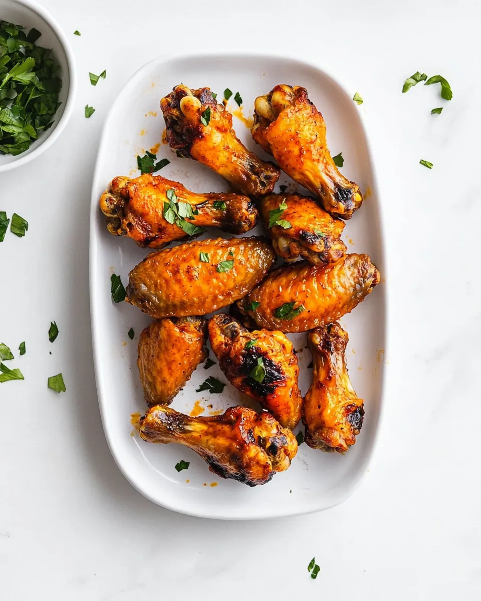 Crispy Baked Chicken Wings