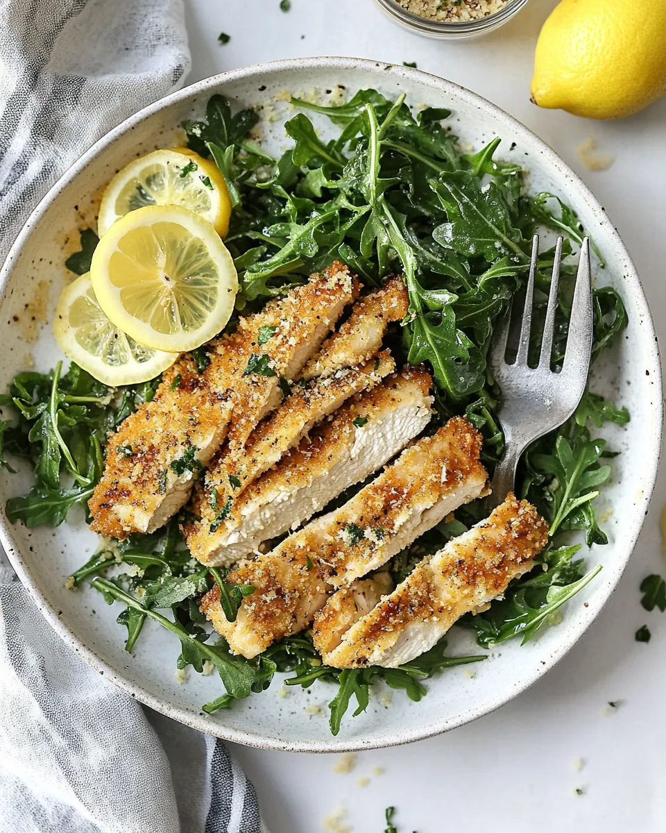 Crispy Baked Parmesan Chicken