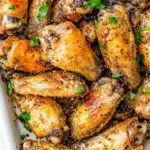 Crispy Baked Salt and Pepper Chicken Wings