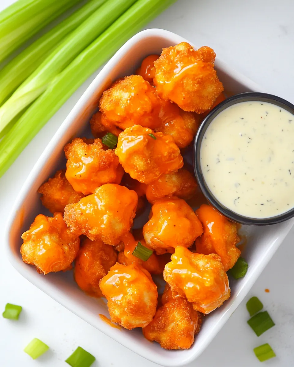 Crispy Buffalo Chicken Bites