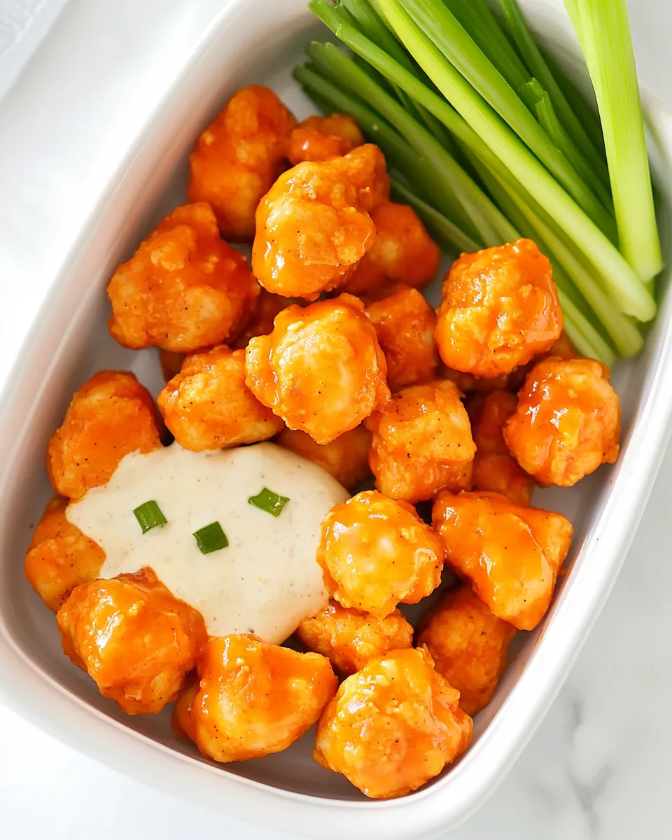 Crispy Buffalo Chicken Bites