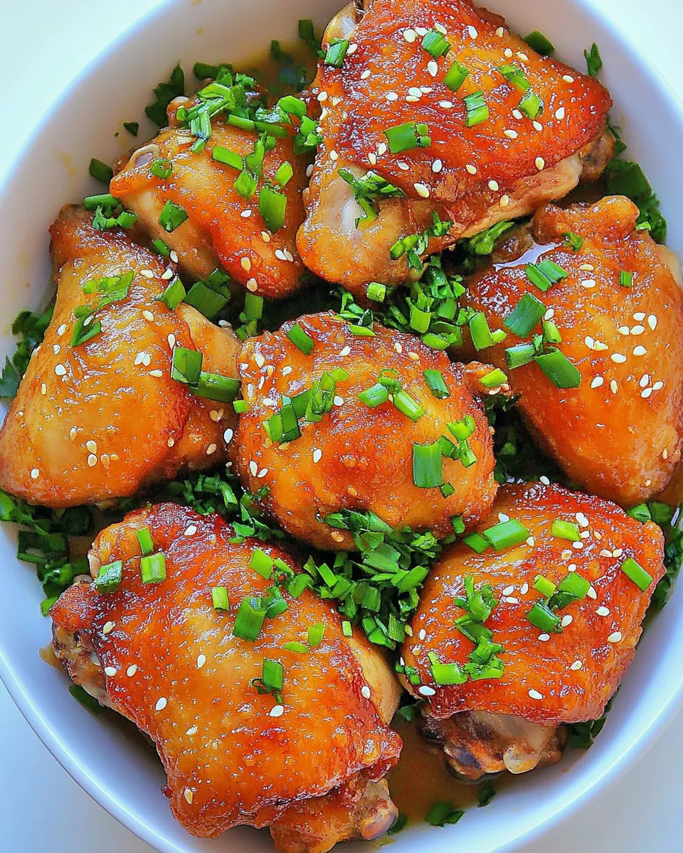 Crispy Cantonese Chicken Thighs