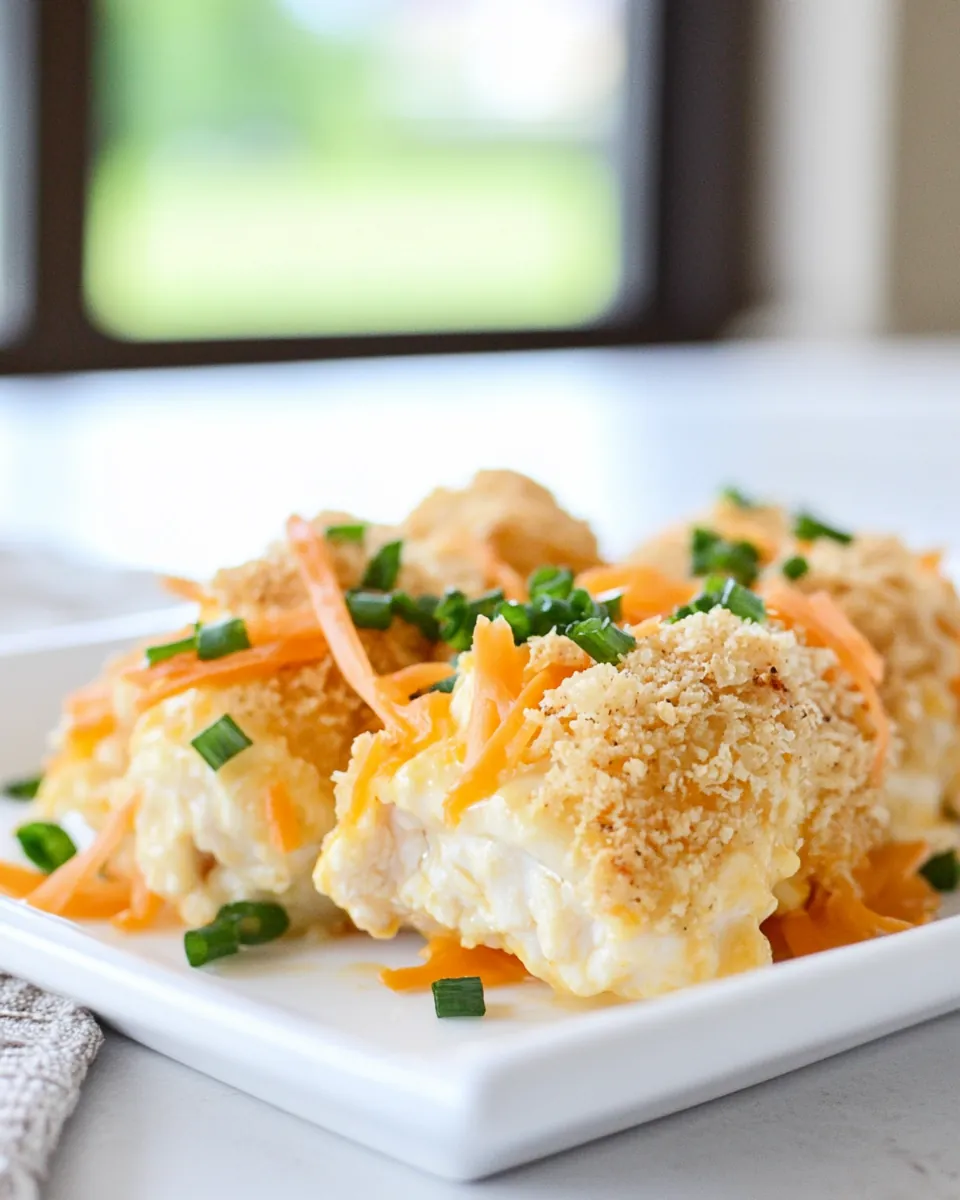 Crispy Cheddar Chicken